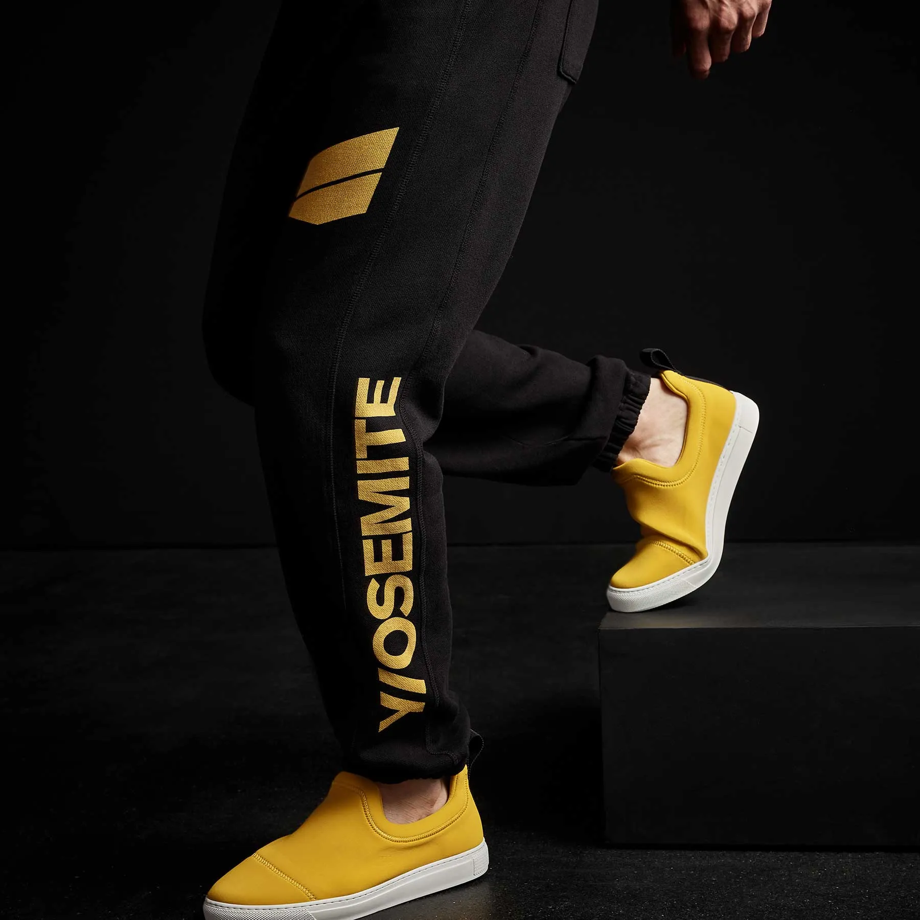 French Terry Sweatpant - Black