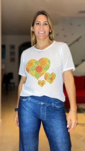 Fresh Love Mesh Tshirt
