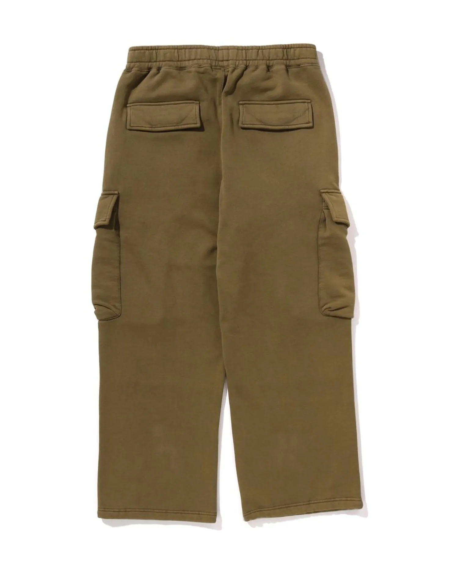 Garment Dye Oversized Fit Cargo Sweatpants
