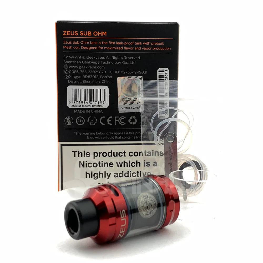 GeekVape Zeus Sub Tank