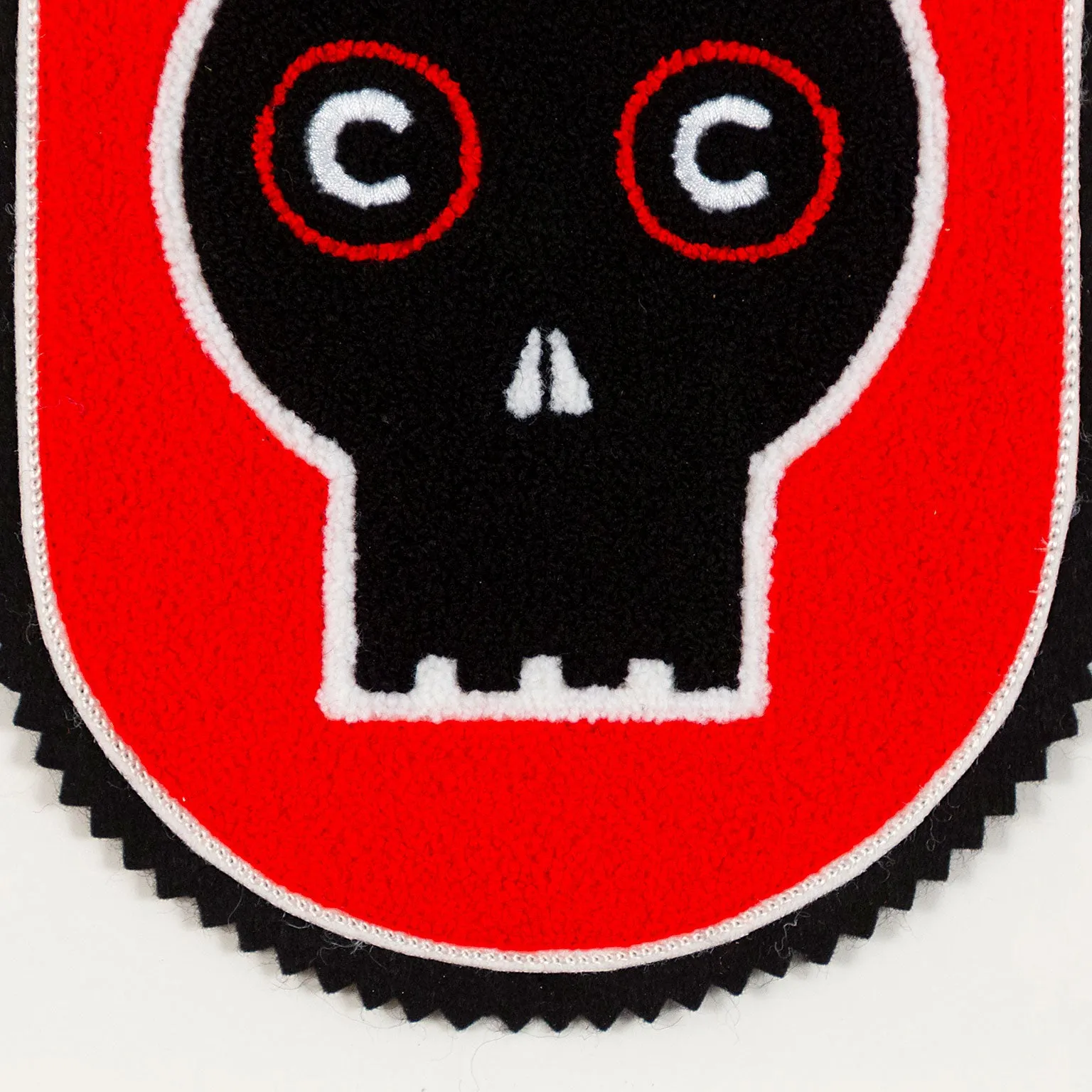 GENERAL IDEA "EYE OF THE BEHOLDER" CHENILLE CREST, 1989