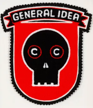 GENERAL IDEA "EYE OF THE BEHOLDER" CHENILLE CREST, 1989
