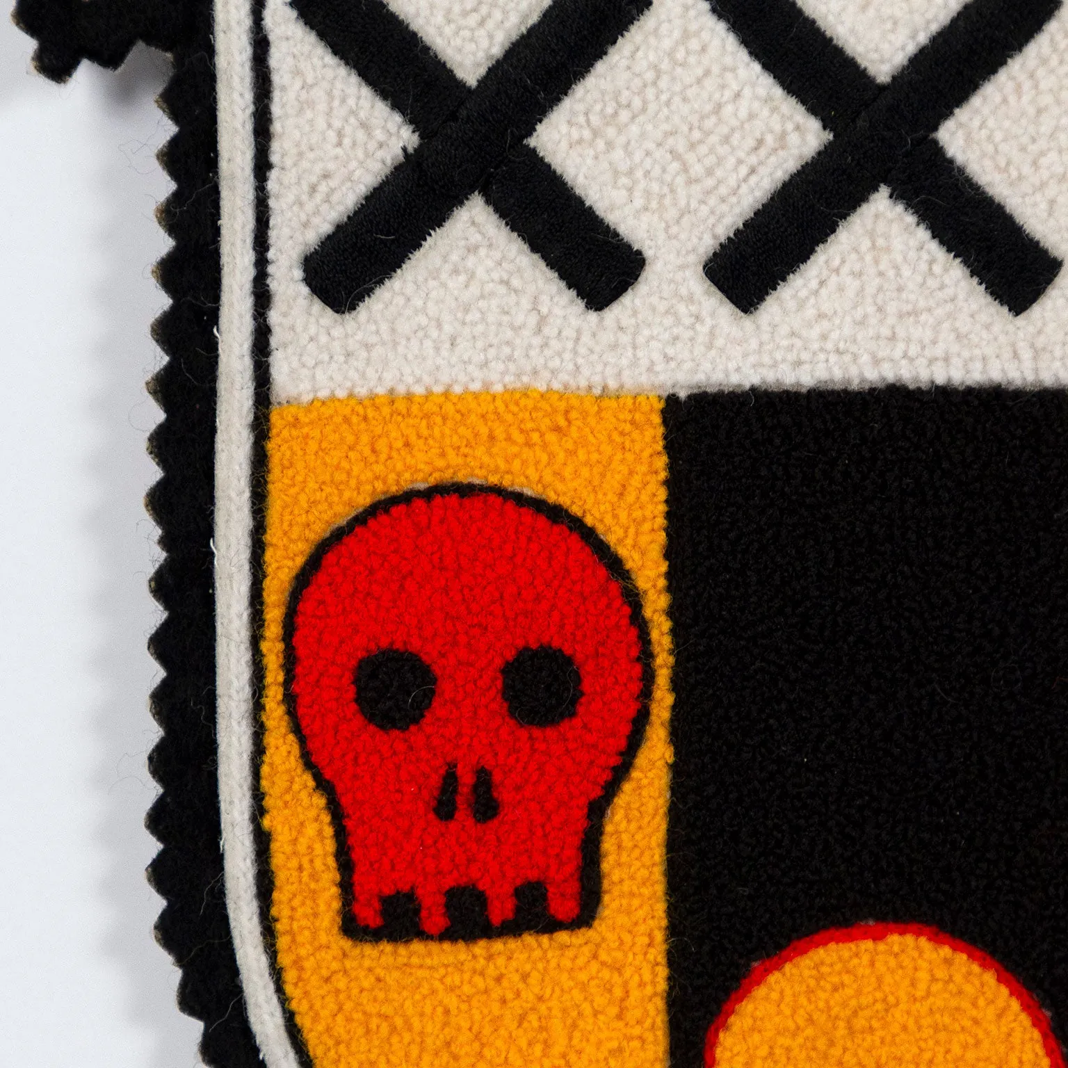 GENERAL IDEA "POST MORTEM" CHENILLE CREST, 1988