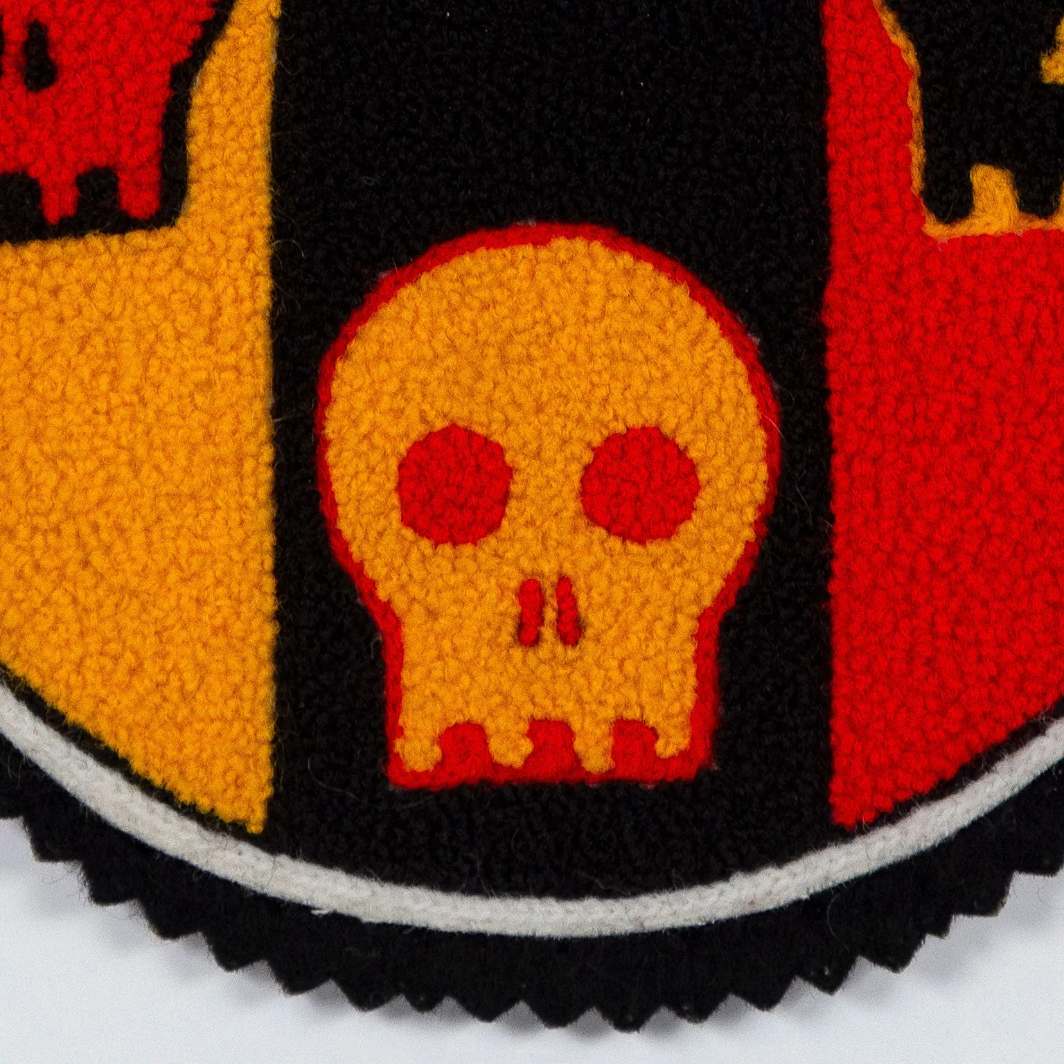 GENERAL IDEA "POST MORTEM" CHENILLE CREST, 1988