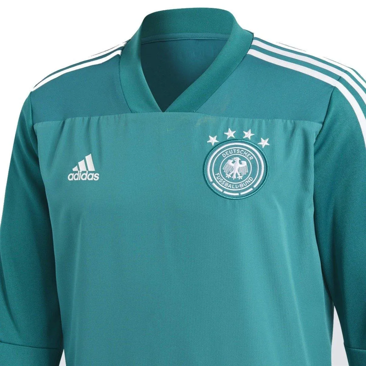 Germany Technical Hybrid Sweat Soccer Tracksuit 2018/19 Green - Adidas