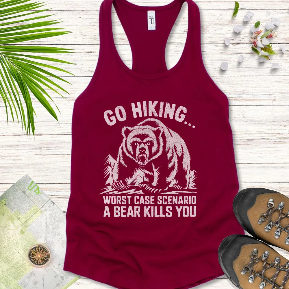 Go Hiking Women's Tank Top
