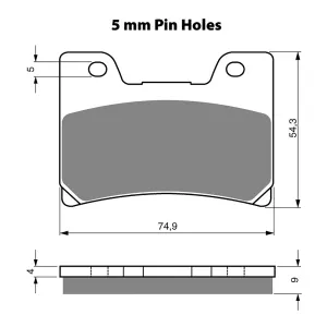 GOLDfren Brake Pads - S3 Sintered Sports