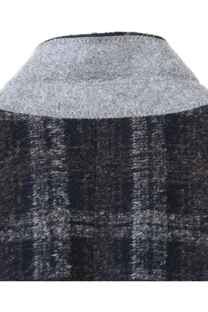 Grey Windowpane Sports Jacket