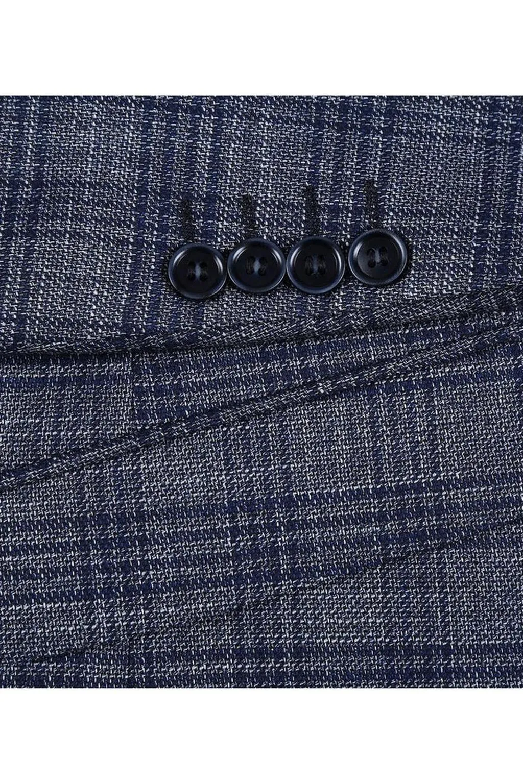 Grey Windowpane Sports Jacket