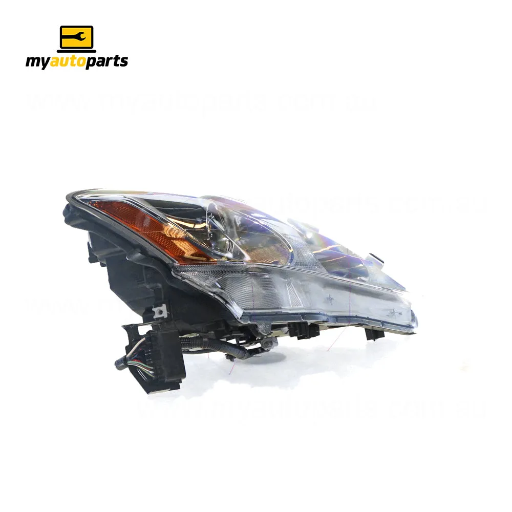 Halogen Head Lamp Drivers Side Genuine Suits Lexus IS250 Sports/Prestige GSE20 2005 to 2010