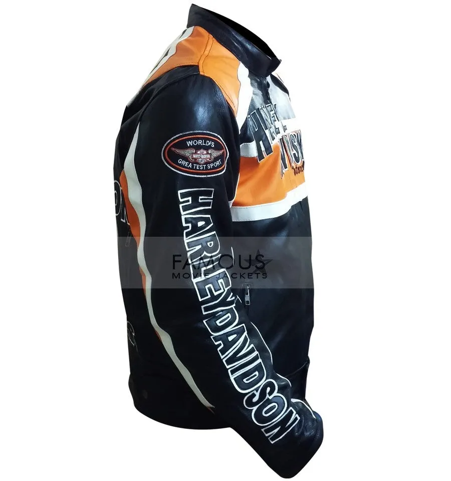 Harley Davidson &amp; Marlboro Man Motorcycle Jacket
