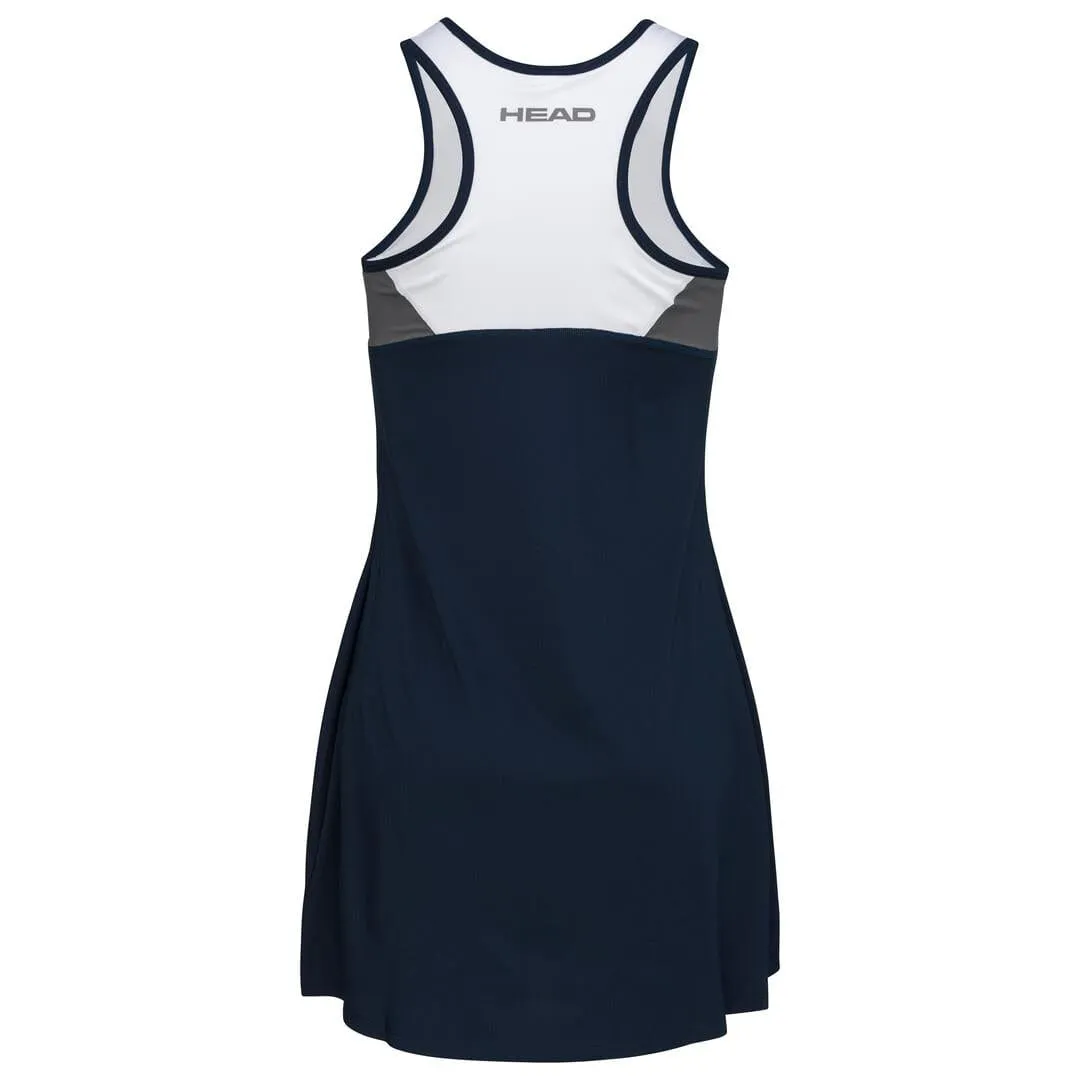 HEAD Womens Club 22 Tennis Dress - Dark Blue
