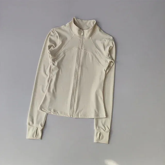 High-End Yoga Suit Women's Sports Jacket