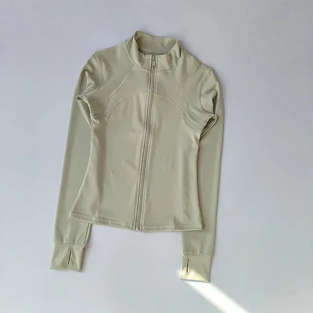 High-End Yoga Suit Women's Sports Jacket