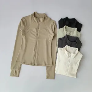 High-End Yoga Suit Women's Sports Jacket