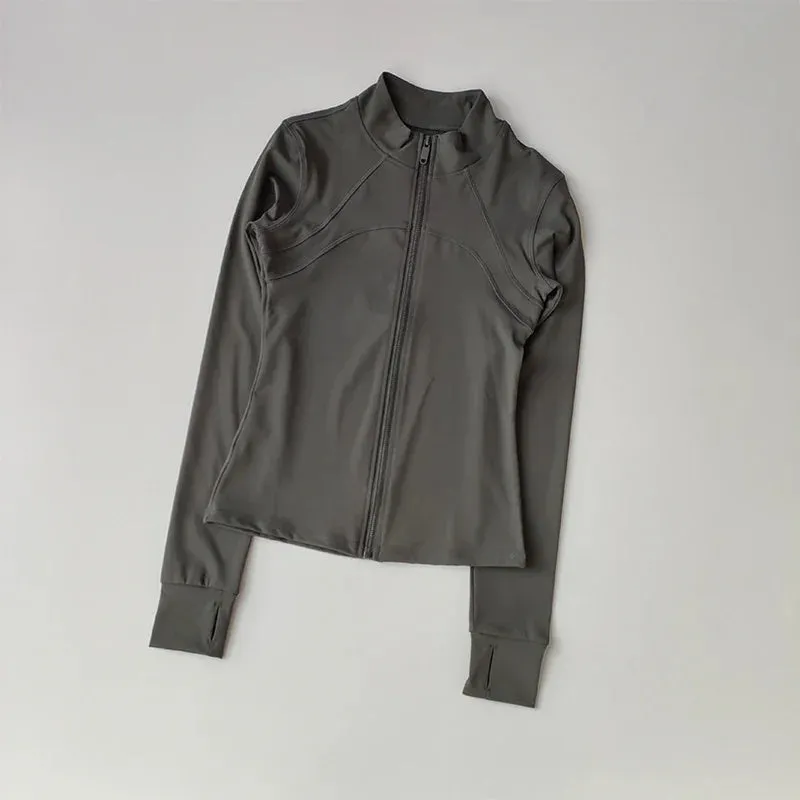 High-End Yoga Suit Women's Sports Jacket