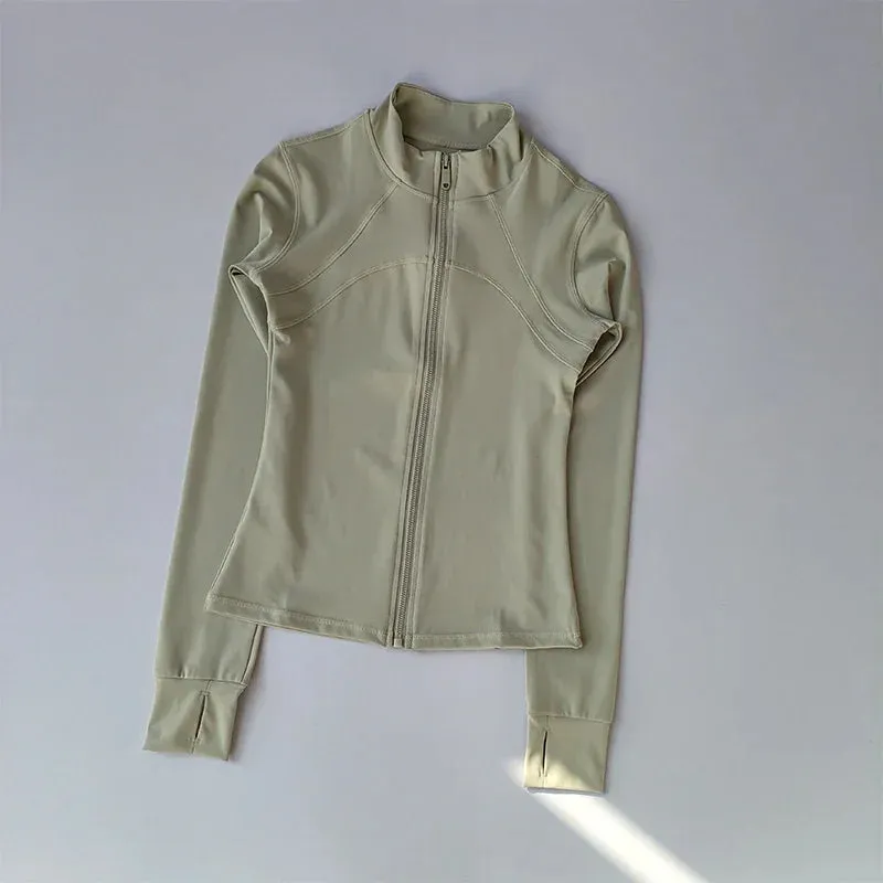 High-End Yoga Suit Women's Sports Jacket