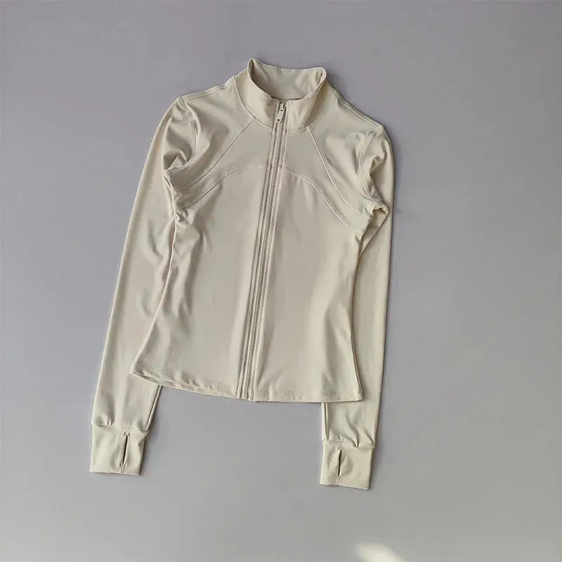 High-End Yoga Suit Women's Sports Jacket