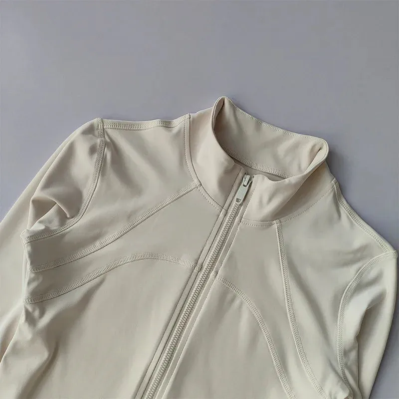 High-End Yoga Suit Women's Sports Jacket