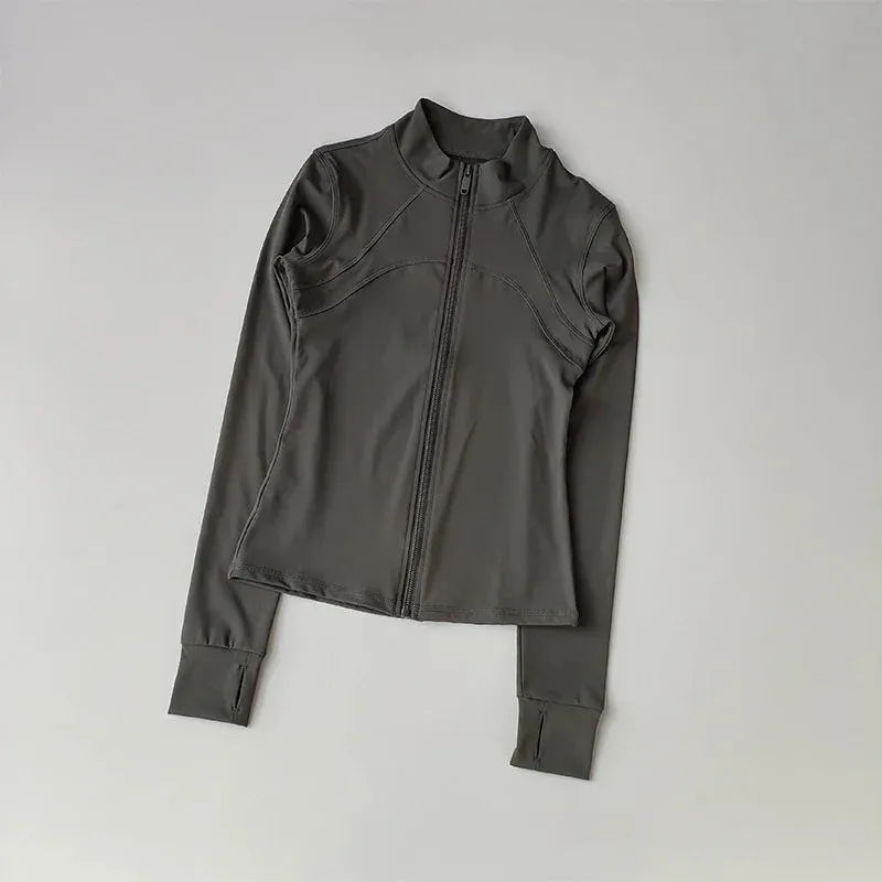 High-End Yoga Suit Women's Sports Jacket