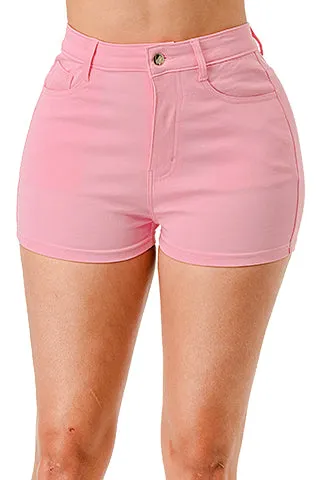 HIGH RISE STRETCH COLOR SHORTS(MMB4001P) <Bundle>