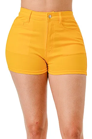 HIGH RISE STRETCH COLOR SHORTS(MMB4001P) <Bundle>