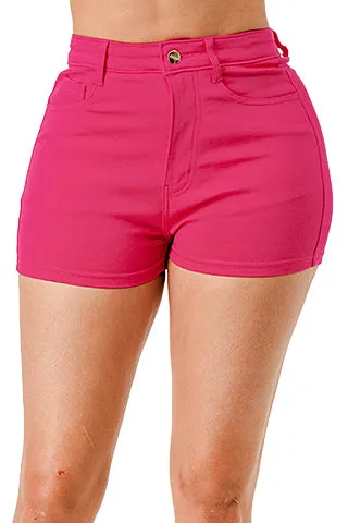 HIGH RISE STRETCH COLOR SHORTS(MMB4001P) <Bundle>