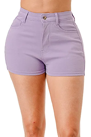 HIGH RISE STRETCH COLOR SHORTS(MMB4001P) <Bundle>