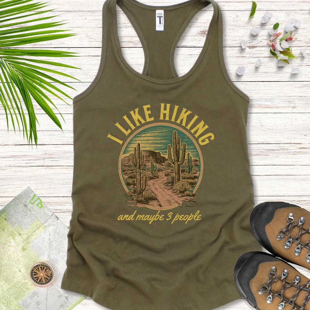 Hiking And 3 People Women's Tank Top