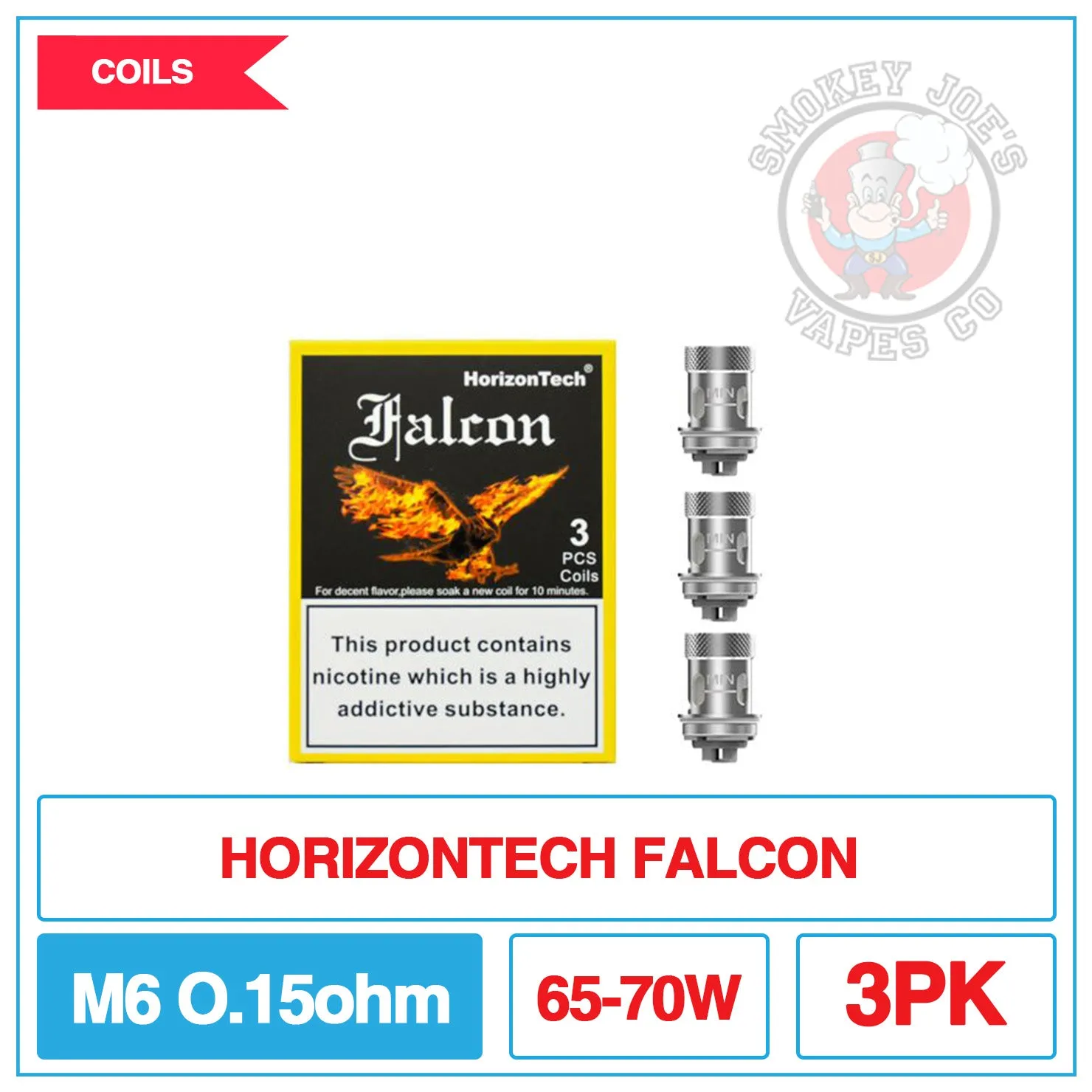 HorizonTech - Falcon / Falcon King / Falcon Legend - Replacement Coils - 3pk