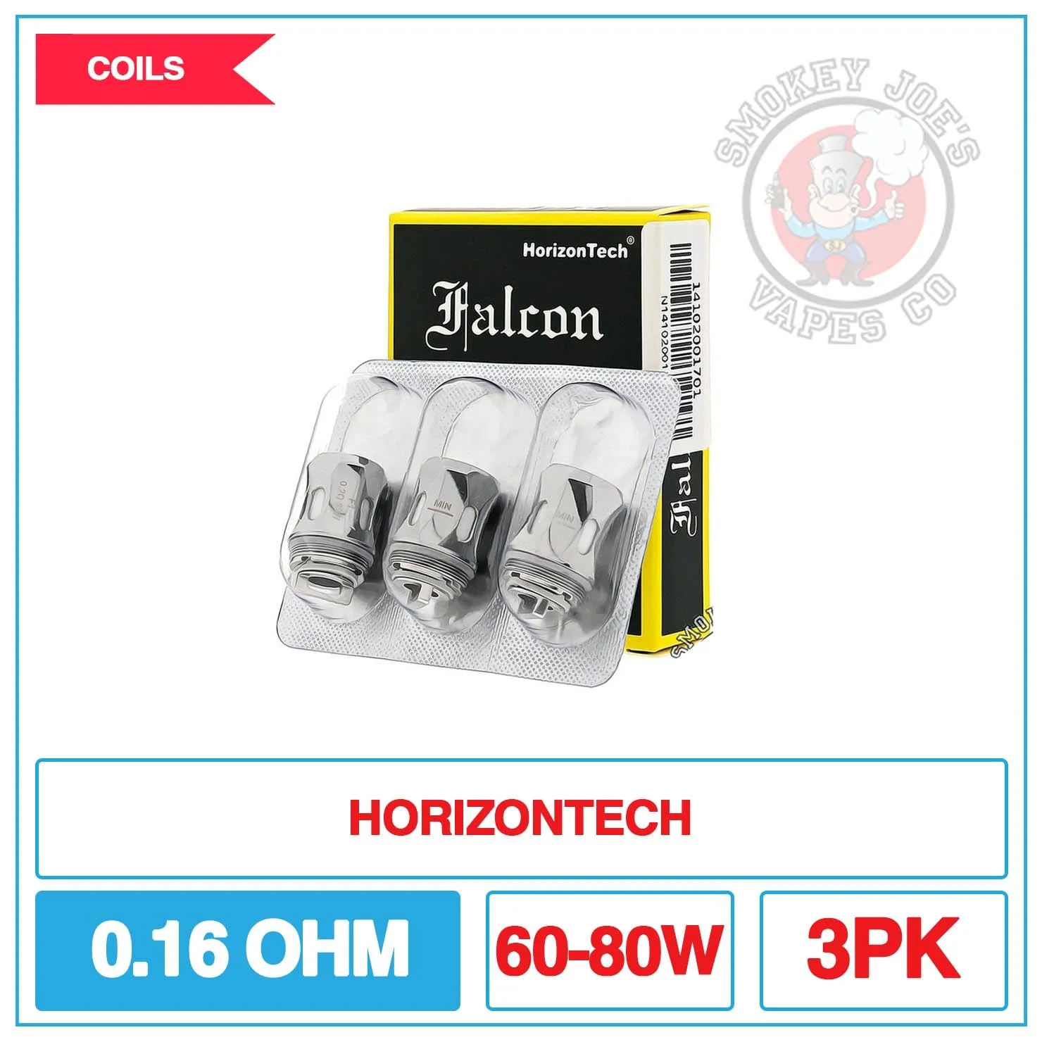 HorizonTech - Falcon / Falcon King / Falcon Legend - Replacement Coils - 3pk