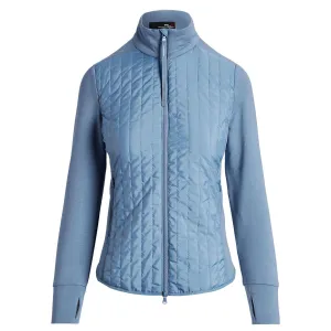 Hybrid Performance Full-Zip Jacket Hatteras Blue