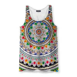 Infinite Mandala Racerback Tank Top