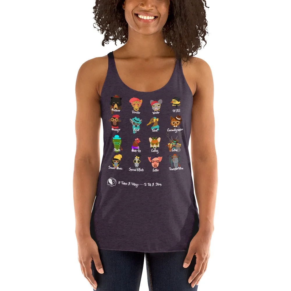 It Takes A Village - Women's Racerback Tank Top
