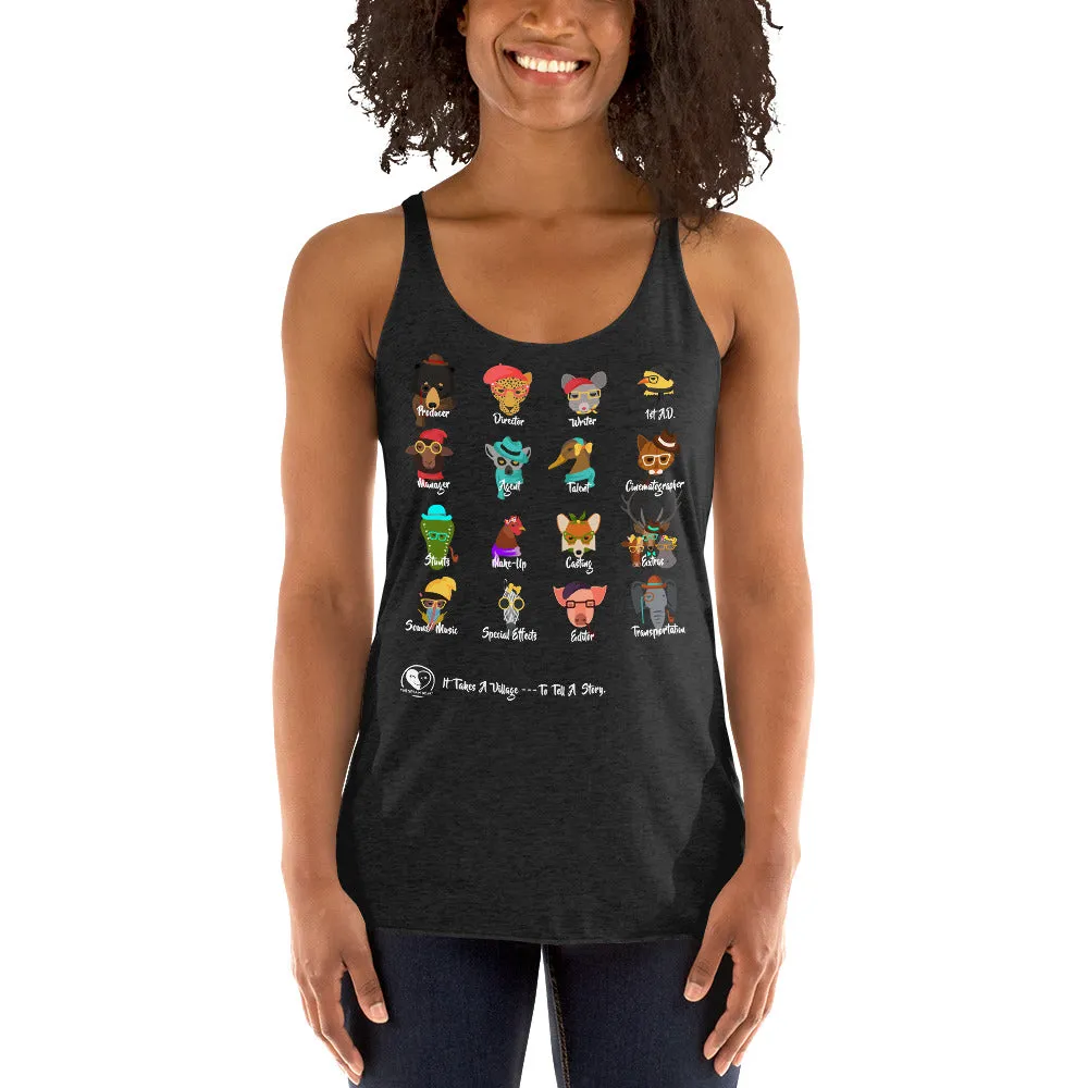 It Takes A Village - Women's Racerback Tank Top