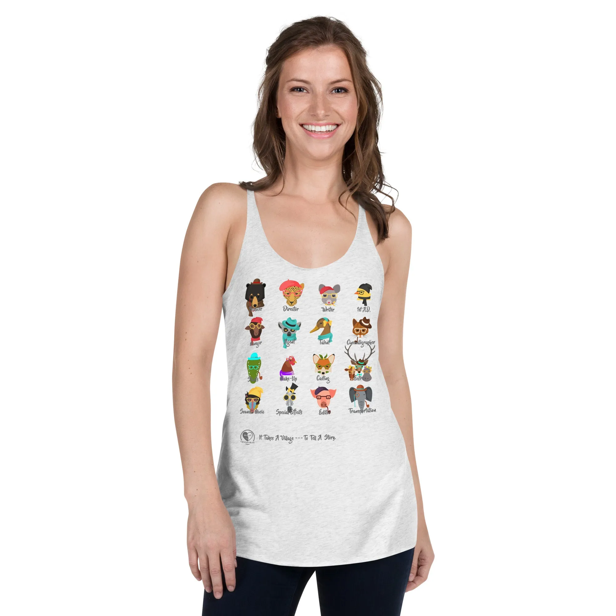 It Takes A Village - Women's Racerback Tank Top