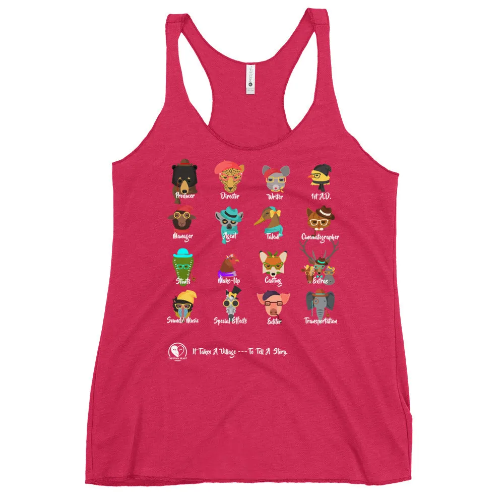 It Takes A Village - Women's Racerback Tank Top