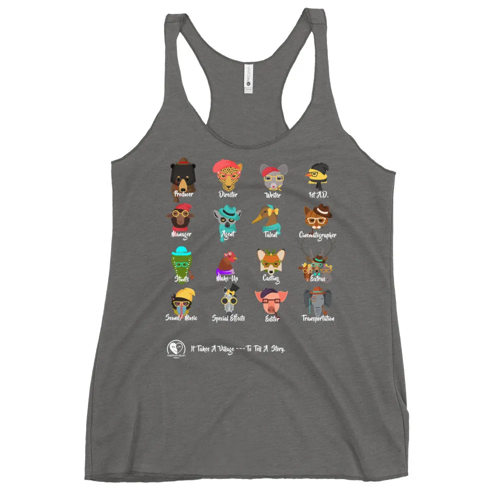 It Takes A Village - Women's Racerback Tank Top