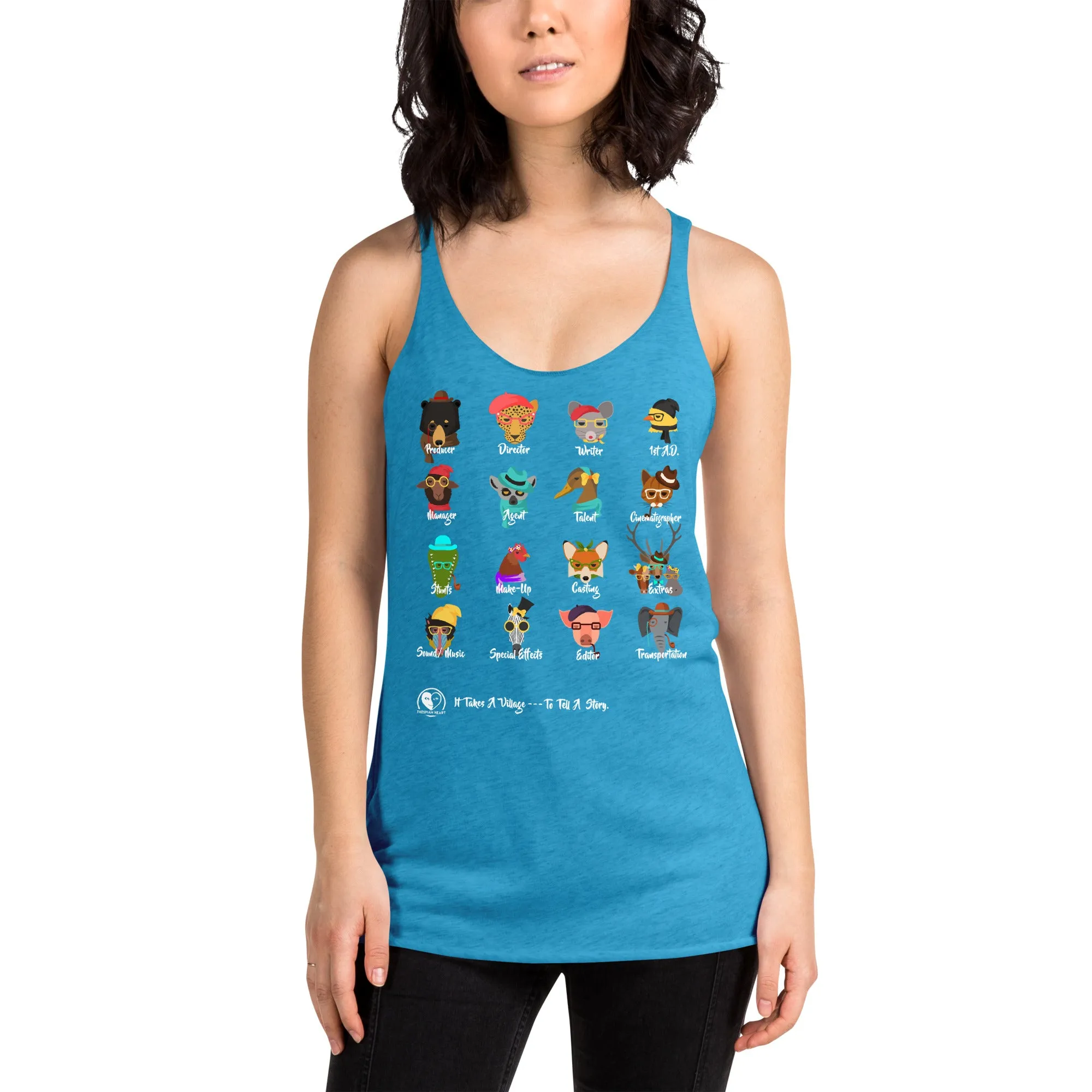 It Takes A Village - Women's Racerback Tank Top