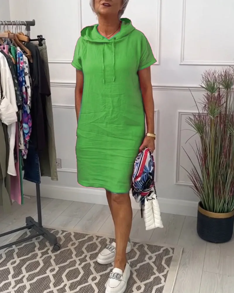 Jedda - Casual Short-sleeve Dress