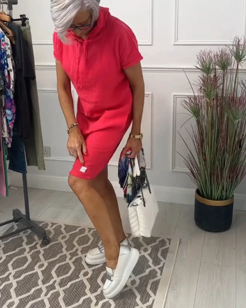 Jedda - Casual Short-sleeve Dress