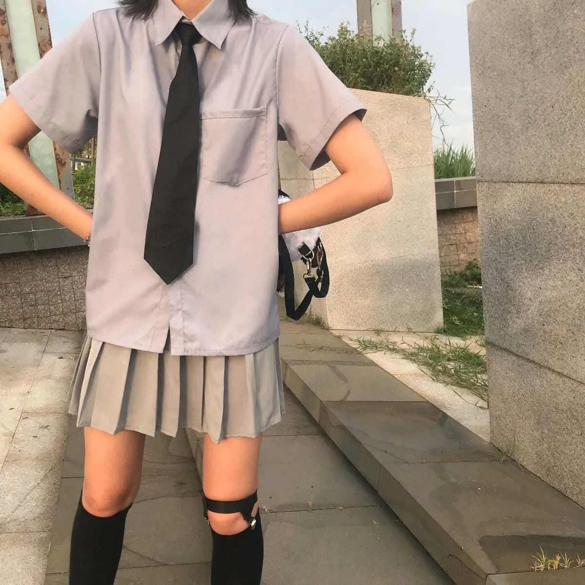 Kawaii Pleated Tennis Mini Skirt