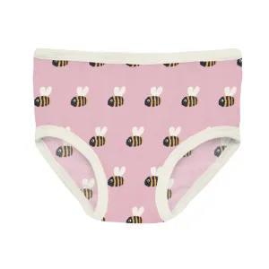 Kickee Pants Cake Pop Baby Bumblebee Print Girl's Underwear