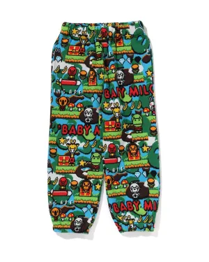 Kids Baby Milo Game Pattern Sweatpants