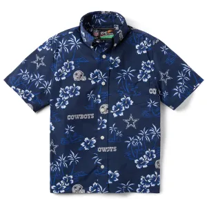 KIDS DALLAS COWBOYS KEKAI PERFORMANCE BUTTON FRONT