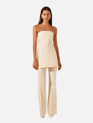 Lani Boot Cut Flared Pant - Rice