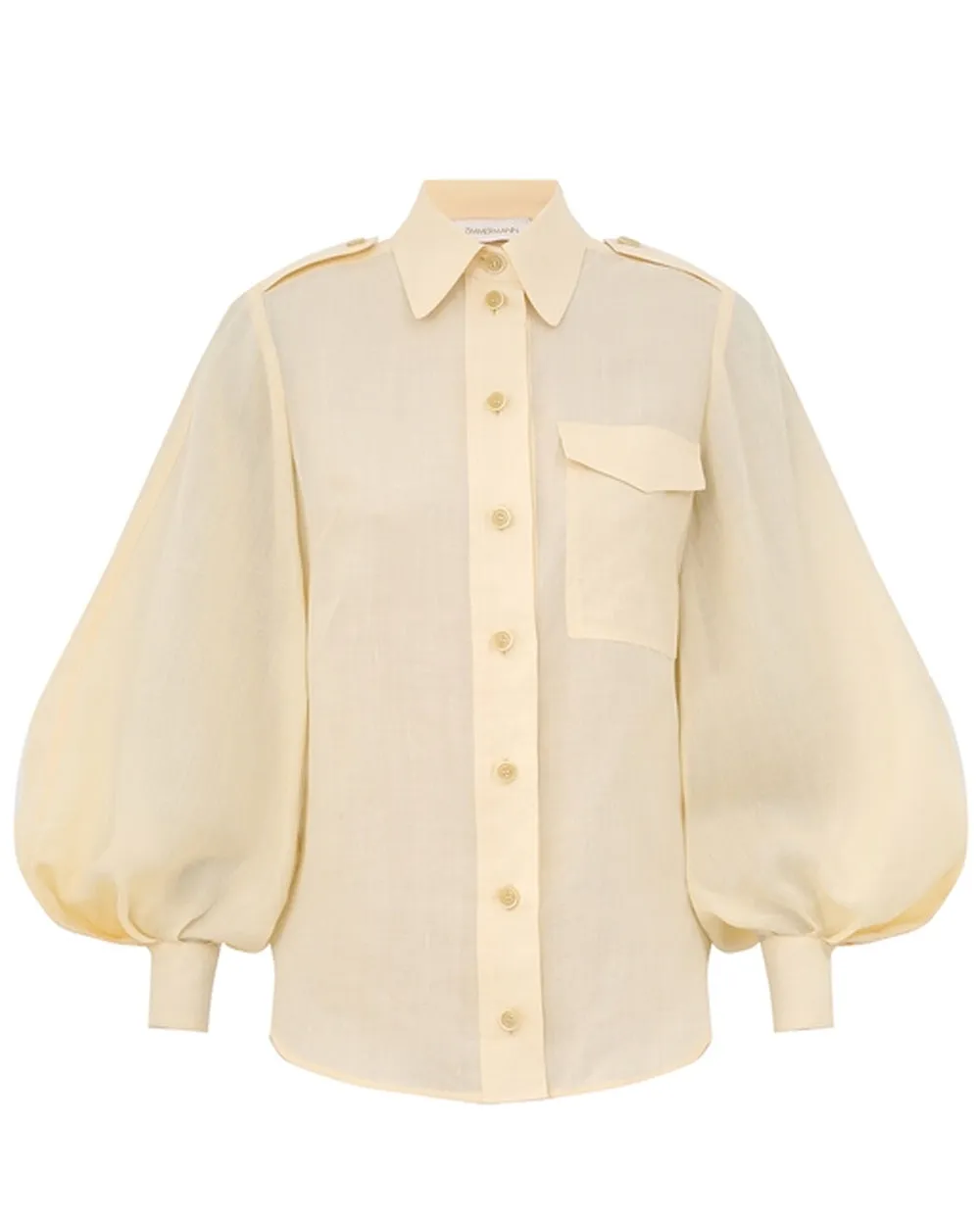 Lemon Illuminate Utility Shirt