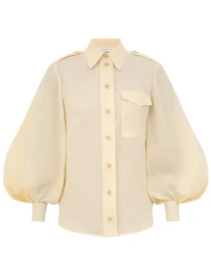 Lemon Illuminate Utility Shirt