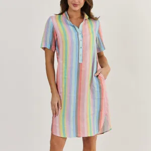 Linen Shirtdress - Paradis