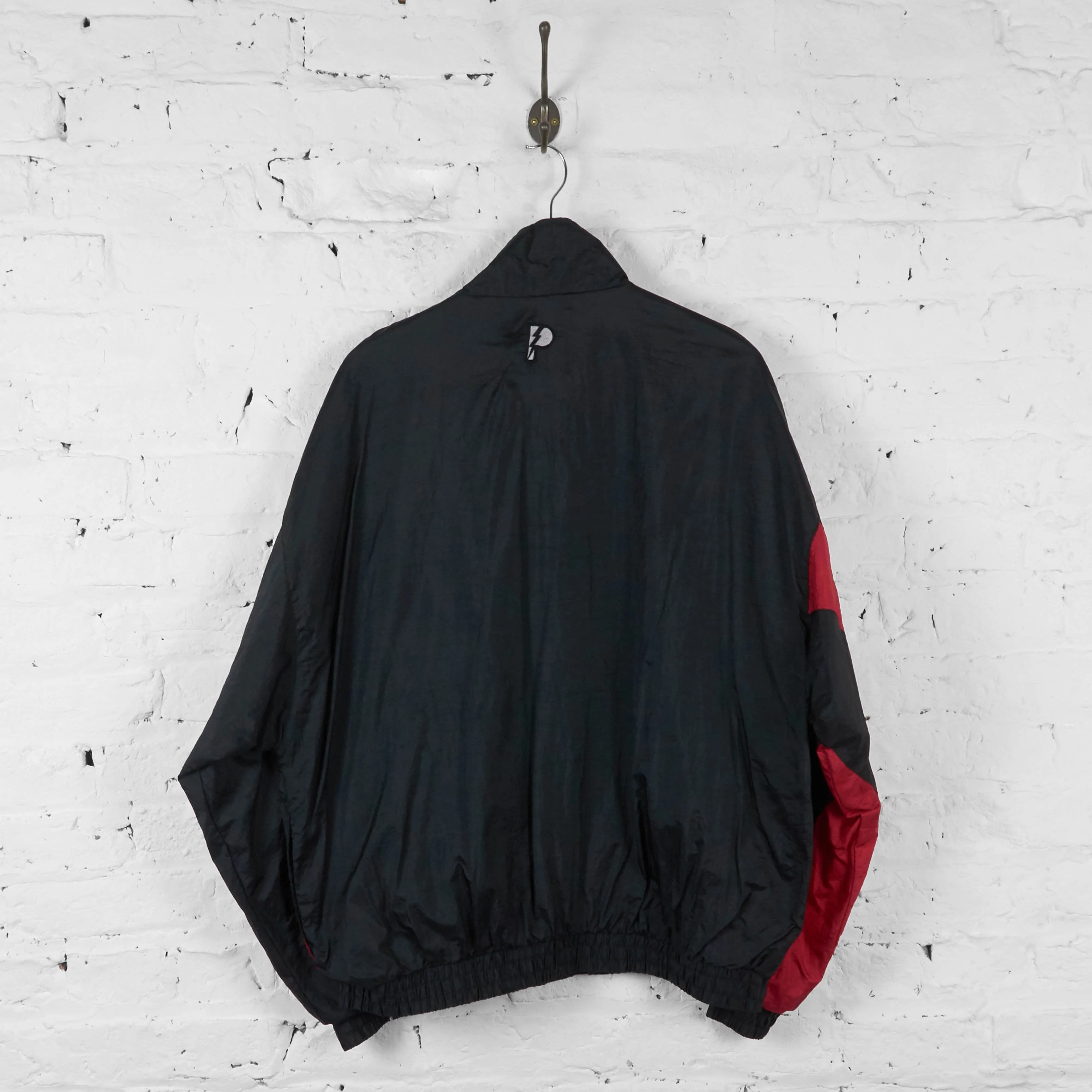 Louisville Cardinals Basketball Shell Jacket - Black - XL